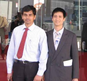 Dr. Nilesh Patil and Dr. Jin Wen-Tao
